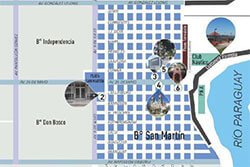 mapa ciudad de formosa